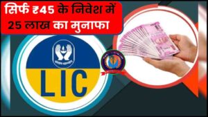 LIC Policy 2024: एलआईसी की स्कीम में शुरू करें निवेश, मात्र ₹45 से मिलेंगे 25 लाख- Very Useful 1 LIC Policy 2024