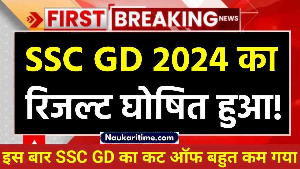 SSC GD RESULT (Declared) : Ssc gd Scorecard merit list 2024 1 SSC GD RESULT 2024