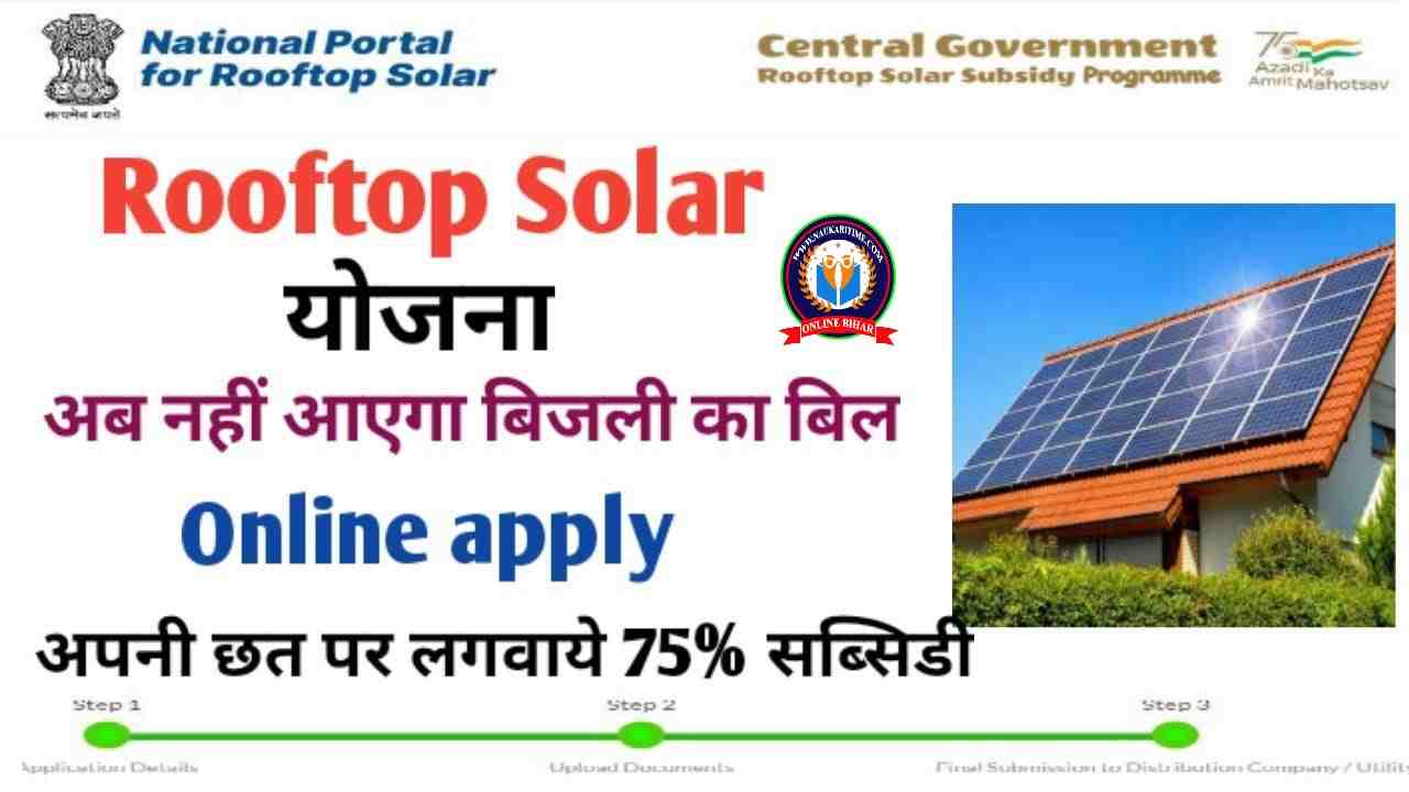 Free Solar Panel : घर की छत पर फ्री सोलर पैनल लगवाने के लिए आवेदन शुरू- Full Information 1 Free Solar Panel