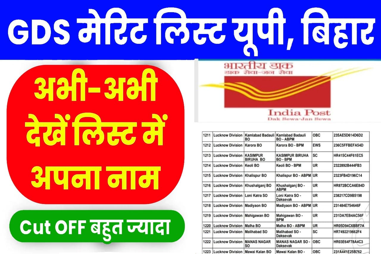 Uttar Pradesh Bihar GDS Result Merit List 2024 Kab Aayegi: खुशखबरी चेक करें उत्तर प्रदेश बिहार ग्रामीण डाक सेवक मेरिट लिस्ट रिजल्ट यहां से - Very Useful 2 BSSC Inter Level Exam Date 2024 Update