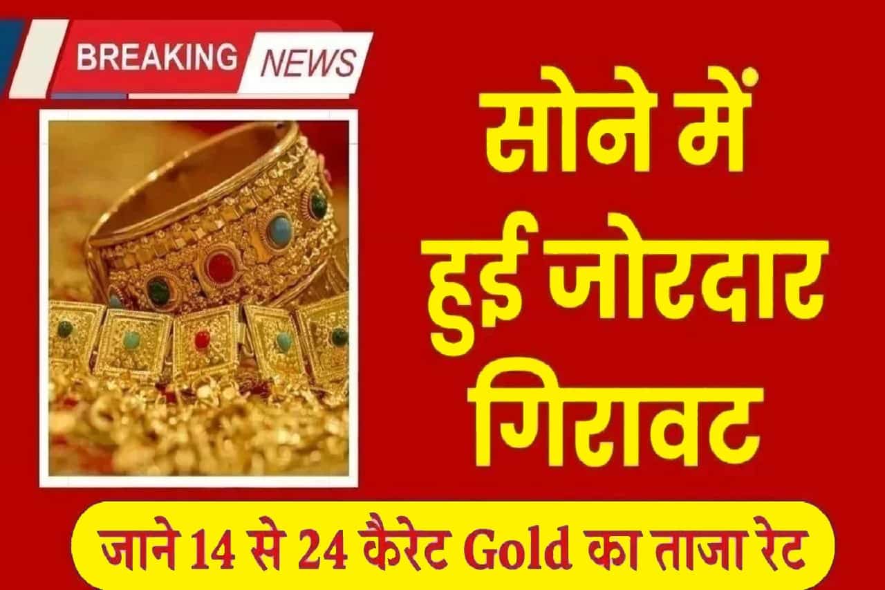 Gold New Price Today: सोने की कीमतों में जबरदस्त गिरावट! आज 3 सितंबर को ये रहा सोने का भाव 1 Gold New Price Today